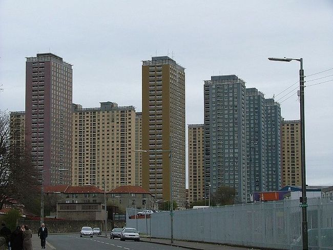 Жилой комплекс Red Road в Глазго Жилой комплекс Red Road в Глазго