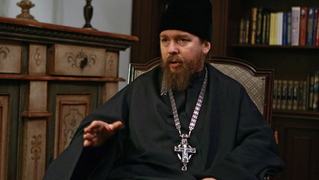 Наместник Сретенского монастыря отец Тихон. Архивное фото Наместник Сретенского монастыря отец Тихон. Архивное фото