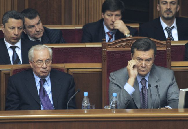 Николай Азаров и Виктор Янукович