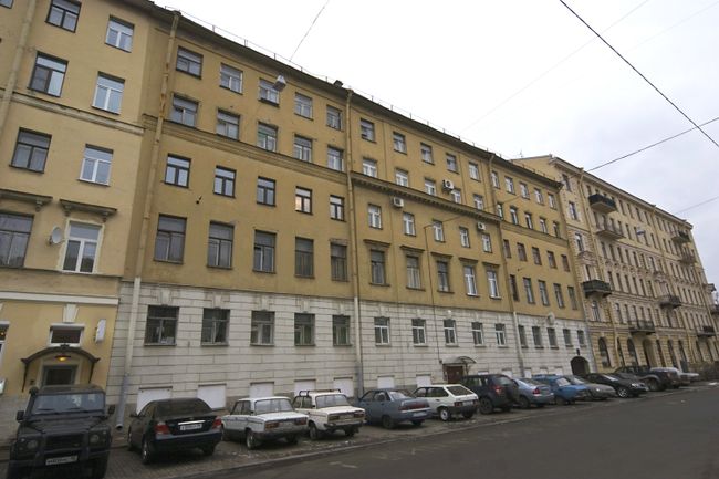 Дом в Санкт-Петербурге, в котором жил В.В.Путин