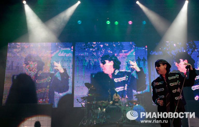 Концерт группы Scorpions в Москве Концерт группы Scorpions в Москве