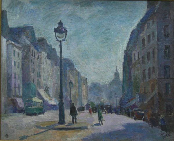 Выставка Парижачьи. Роберт Фальк. На бульваре. Париж. Середина 1930-х. Выставка Парижачьи. Роберт Фальк. На бульваре. Париж. Середина 1930-х. - РИА Новости, 1920, 22.12.2022