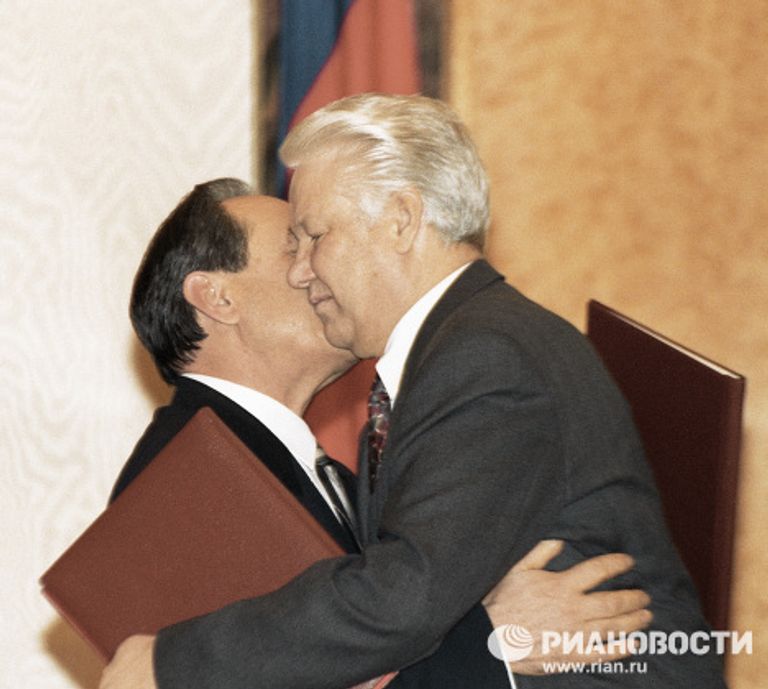 Ельцин и Шаймиев Ельцин и Шаймиев
