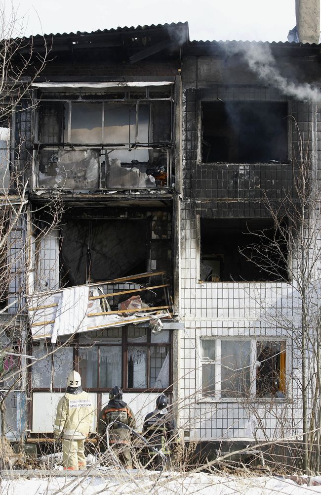 Взрыв газа в жилом доме в Подмосковье