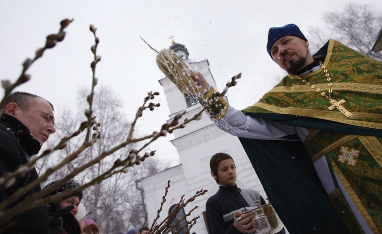 Празднование Вербного Воскресенья в Екатеринбурге Празднование Вербного Воскресенья в Екатеринбурге