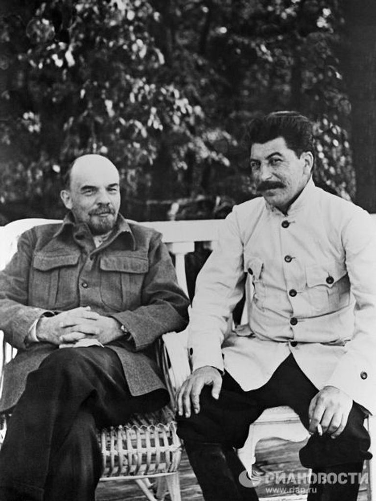 Ленин и Сталин в Горках Ленин и Сталин в Горках