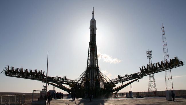 Старт космического корабля Союз ТМА-18 к МКС с космодрома Байконур. Архивное фото
