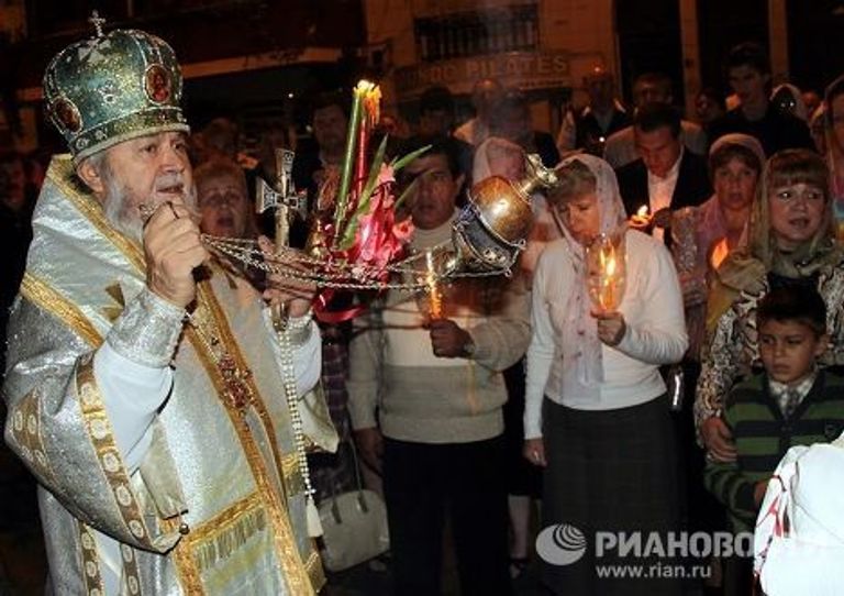 Празднование православной пасхи в Аргентине Празднование православной пасхи в Аргентине