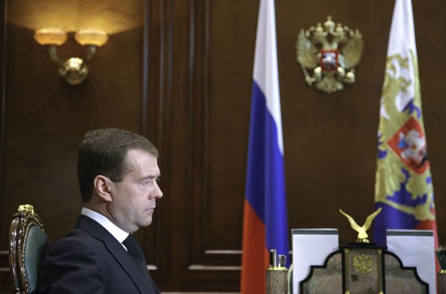 Президент России Дмитрий Медведев. Архив