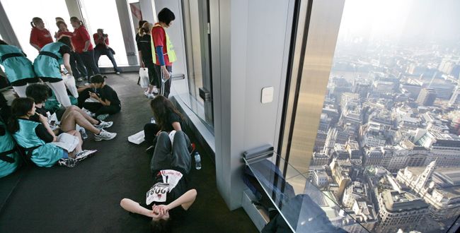 Вид с лондонского небоскреба Tower 42. Архив Вид с лондонского небоскреба Tower 42. Архив