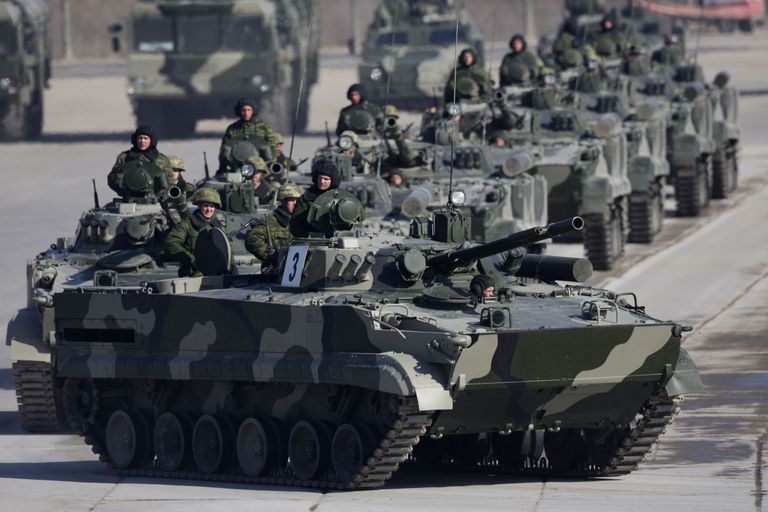 Репетиция Парада Победы на полигоне в Алабино Репетиция Парада Победы на полигоне в Алабино