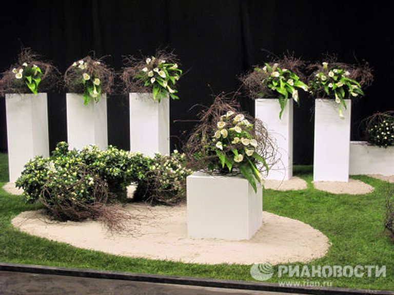 Цветочный праздник Гентские Флоралии в бельгийском городе Генте Цветочный праздник Гентские Флоралии в бельгийском городе Генте