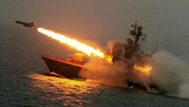 Учебные пуски крылатых сверхзвуковых ракет