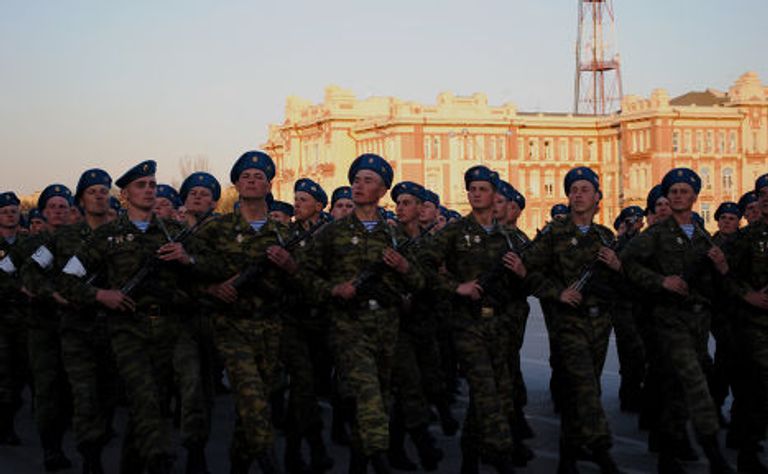Репетиция парада в Ростове-на-Дону Репетиция парада в Ростове-на-Дону