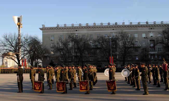 Репетиция парада в Ростове-на-Дону Репетиция парада в Ростове-на-Дону