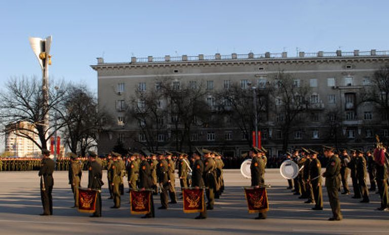 Репетиция парада в Ростове-на-Дону Репетиция парада в Ростове-на-Дону