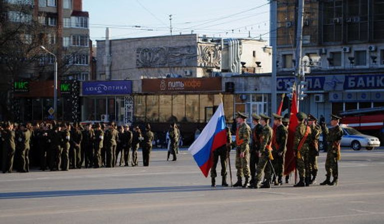 Репетиция парада в Ростове-на-Дону Репетиция парада в Ростове-на-Дону