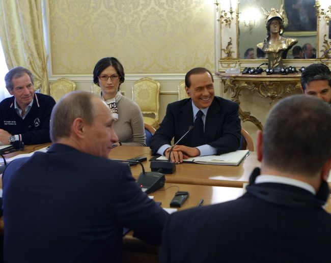 Визит премьер-министра РФ Владимира Путина в Милан Визит премьер-министра РФ Владимира Путина в Милан