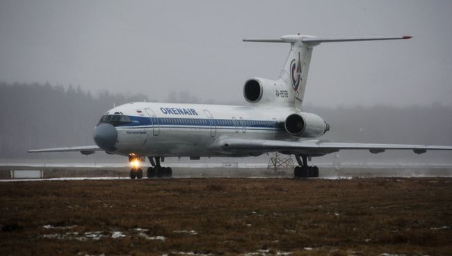 Ту-154 авиакомпании Оренбургские авиалинии Ту-154 авиакомпании Оренбургские авиалинии