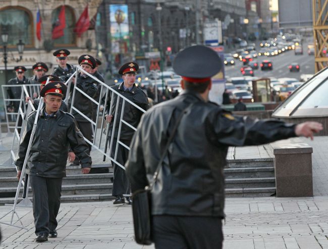 Репетиция парада Победы в Москве