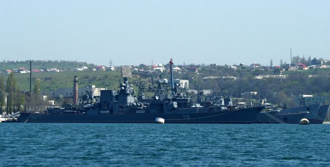 Черноморский флот в Севастополе