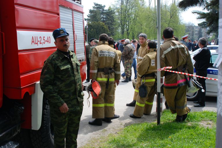 Взрыв произошел на ипподроме в Нальчике Взрыв произошел на ипподроме в Нальчике