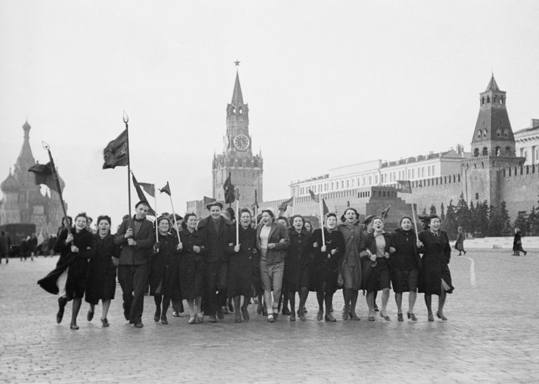 9 мая 1945 г. на Красной площади 9 мая 1945 г. на Красной площади