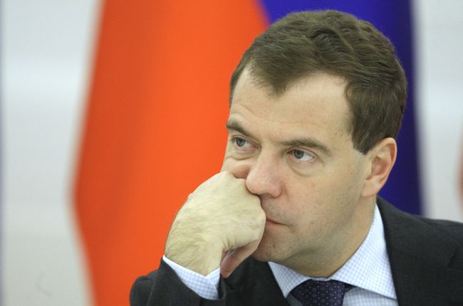 Президент РФ Д.Медведев. Архив
