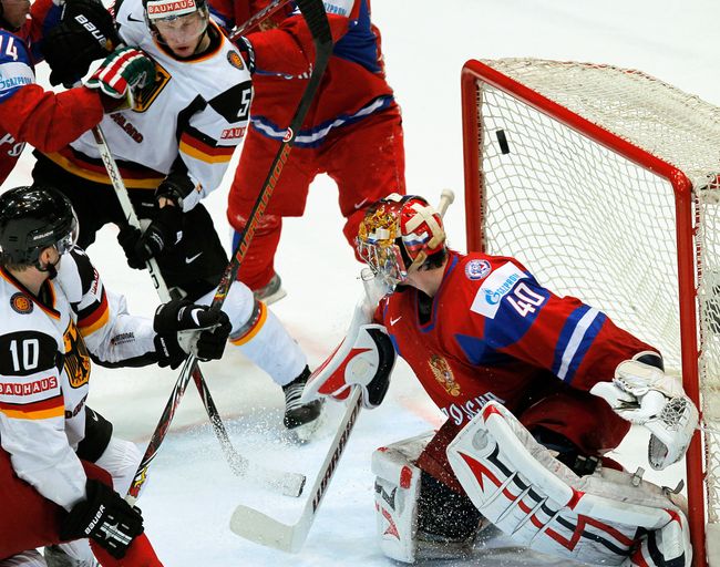 Хоккей. ЧМ-2010. Матч Россия – Германия Хоккей. ЧМ-2010. Матч Россия – Германия