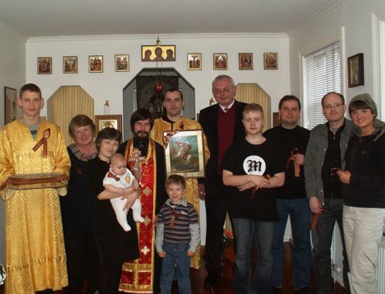 Акция Георгиевская ленточка - 2010 в Исландии. Акция Георгиевская ленточка - 2010 в Исландии.