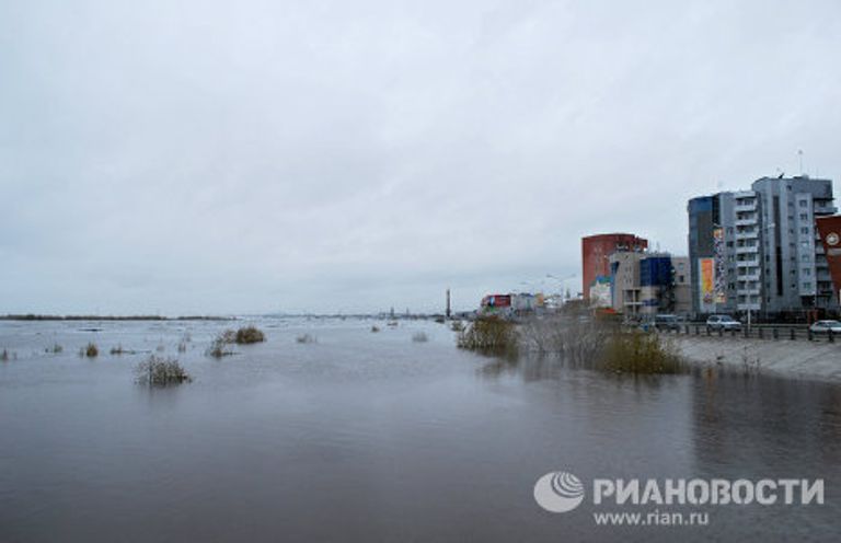 Паводок в Якутске Паводок в Якутске