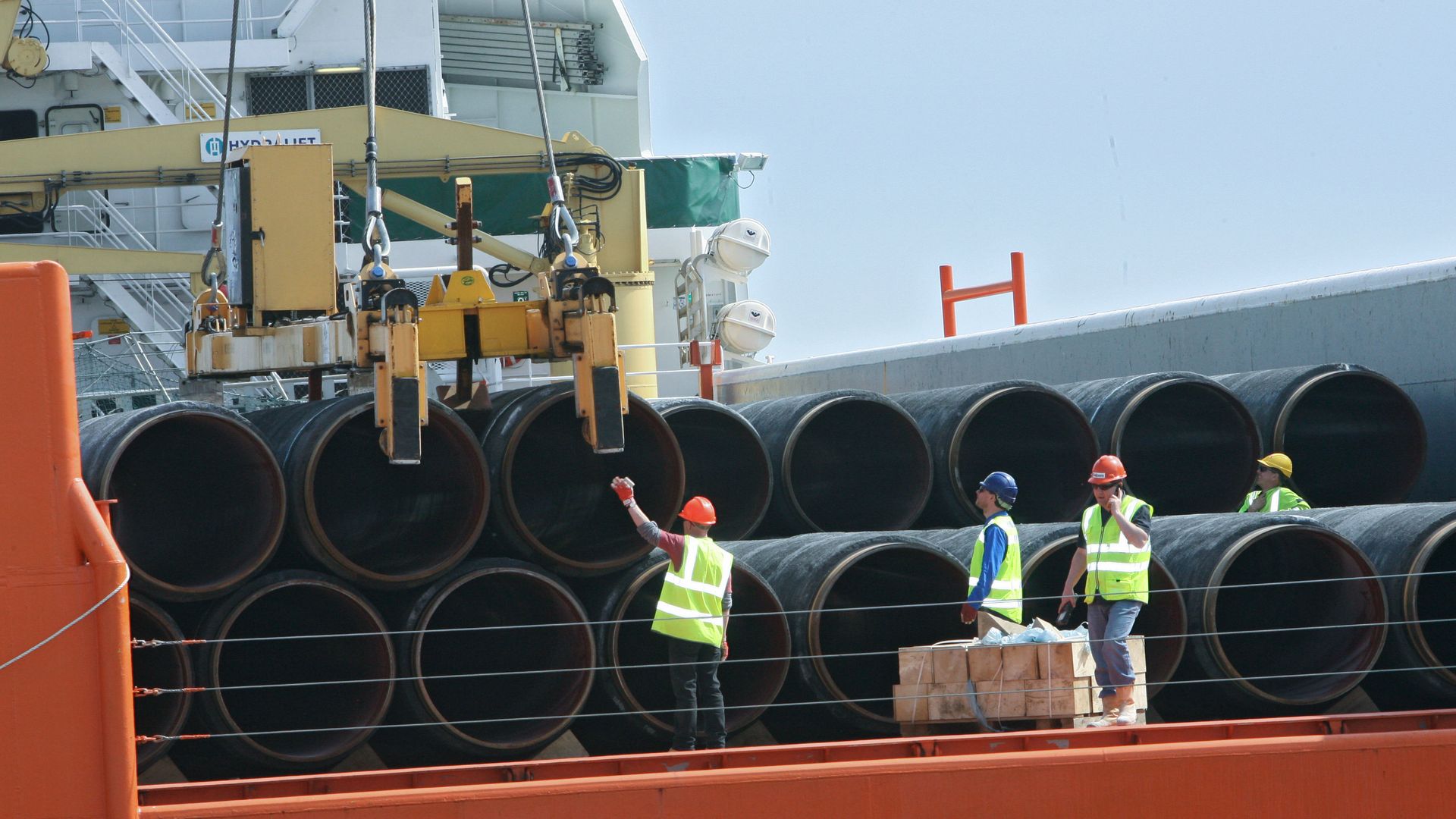 Cтроительство газопровода Северный поток (Nord Stream) - РИА Новости, 1920, 23.04.2025