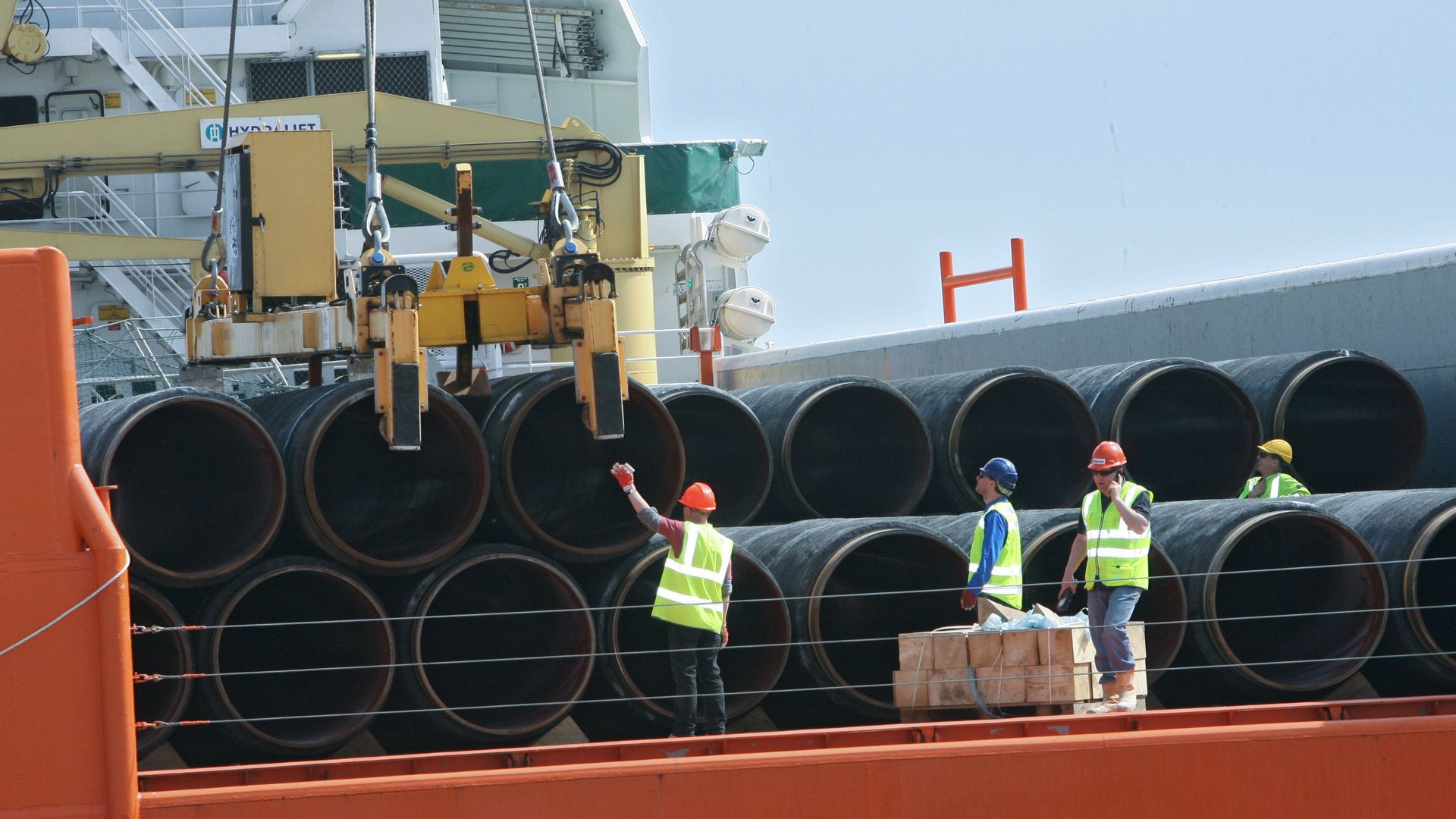 Cтроительство газопровода Северный поток (Nord Stream) - РИА Новости, 1920, 23.04.2025