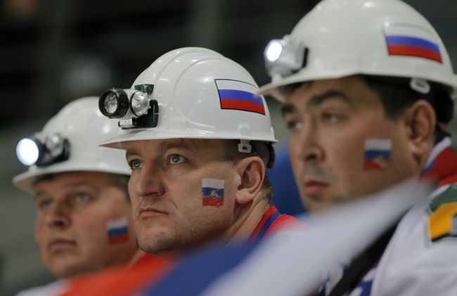Российские болельщики Российские болельщики