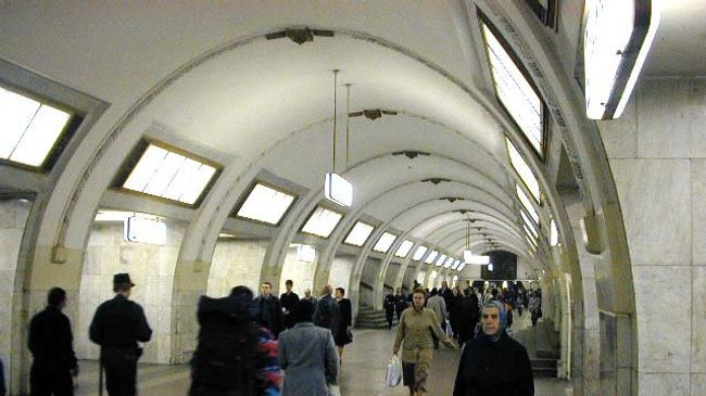 Станция метро Третьяковская. Архив.