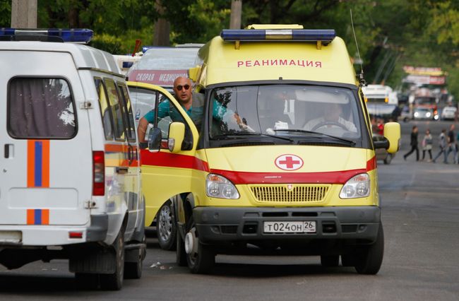 Взрыв в центре Ставрополя