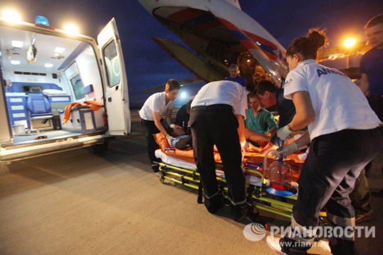 Отправка в Москву граждан России, пострадавших в результате ДТП в Анталье Отправка в Москву граждан России, пострадавших в результате ДТП в Анталье