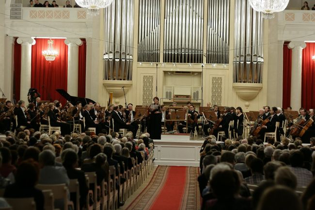 Выступление филармонического общества Санкт-Петербурга