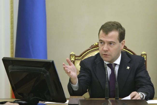 Президент РФ Д.Медведев