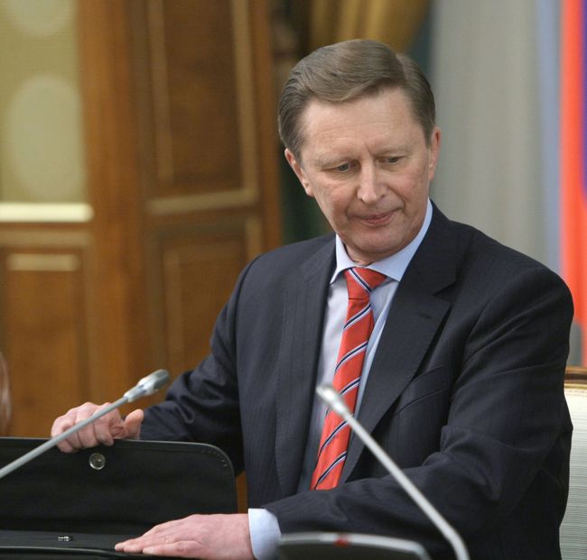 Заместитель председателя правительства РФ Сергей Иванов. Архив