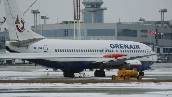 Boeing 737-500 авиакомпании Orenair. Архивное фото