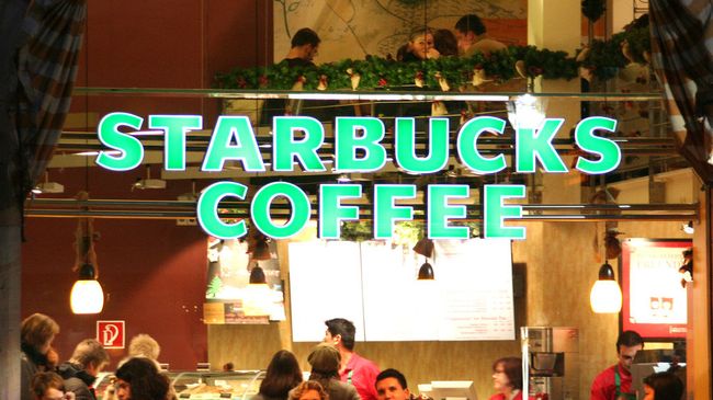 Кофейня Starbucks. Архив