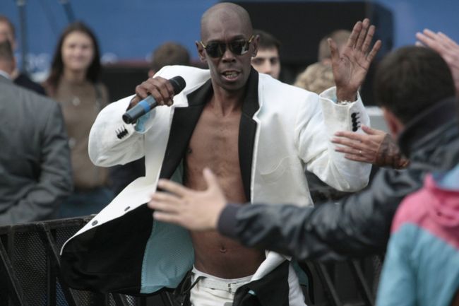 Концерт группы Faithless в рамках Петербургского международного экономического форума