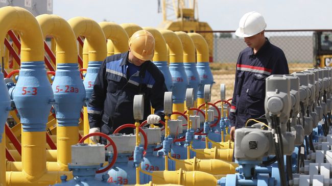 Мозырское газохранилище в Гомельской области. Архивное фото Мозырское газохранилище в Гомельской области. Архивное фото