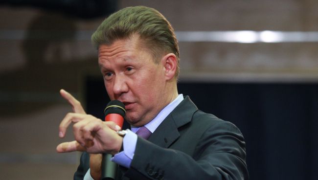 Председатель правления ОАО Газпром Алексей Миллер
