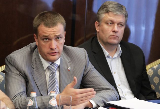 Андрей Ватутин и Гинес Рудкаускас. Архив