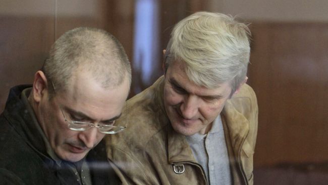 Заседание суда по второму делу М. Ходорковского и П. Лебедева