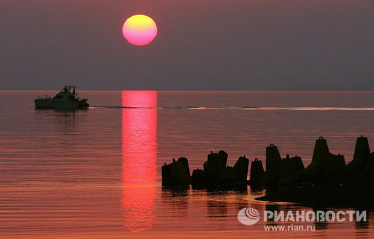 Закат над Амурским заливом Закат над Амурским заливом