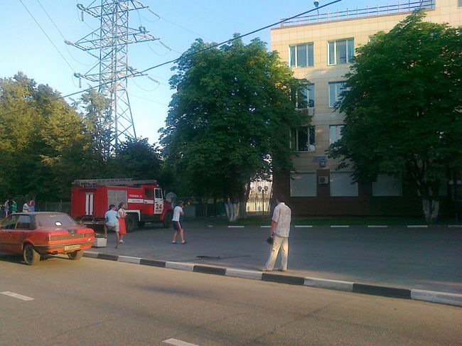 Пожар на трансформаторной подстанции на юге Москвы