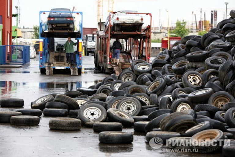 Утилизация автомобилей на предприятии ООО Втормет